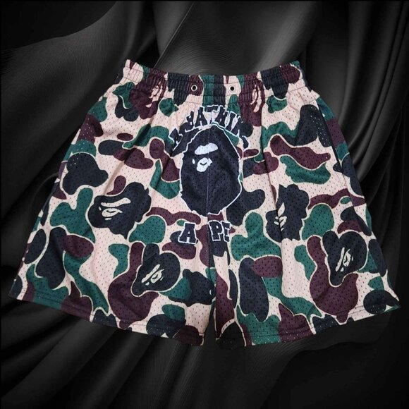 Abathing Ape Bape Short Mesh/Jersey Short Unisex *Modern Boot*  ninetyone - Picture 1 of 5